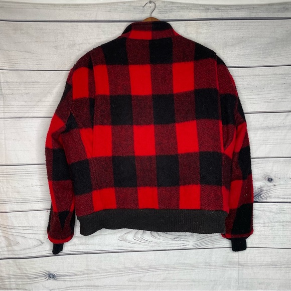 Woolrich Buffalo plaid bomber jacket XL - Picture 14 of 14